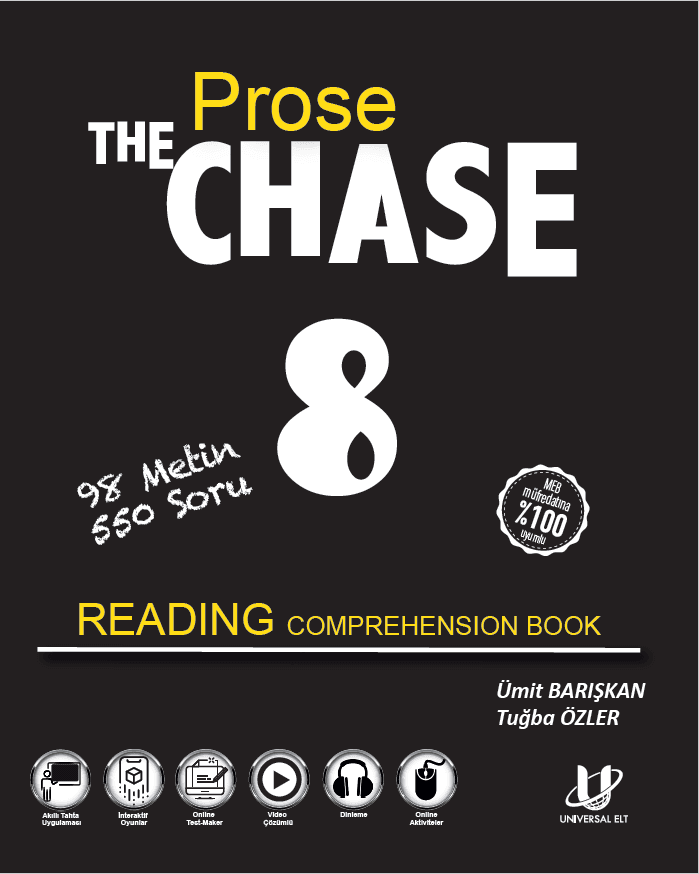 THE CHASE 8 PROSE READING COMPREHENSION BOOK