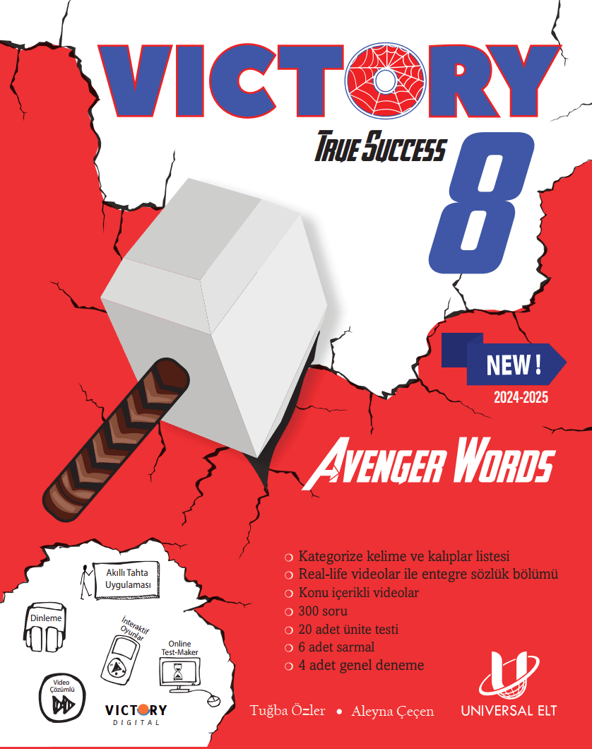 VICTORY 8 TRUE SUCCESS AVENGER WORDS