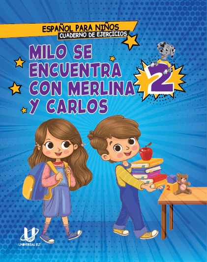MILO SE ENCUENTRA CON MERLINA Y CARLOS 2 CUADERNO