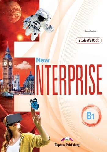 NEW ENTERPRISE B1 STUDENTS BOOK WITH APP