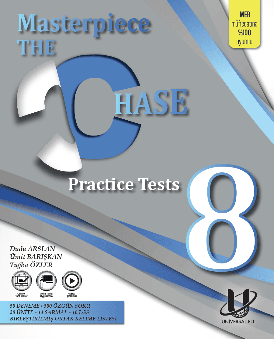 THE CHASE 8 PRACTICE TESTS (MASTERPIECE) 1.DÖNEM T