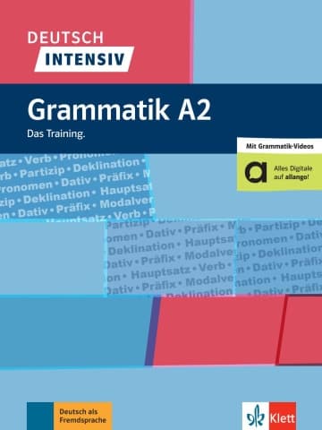 DEUTSCH INTENSIV GRAMMATIK A2 DAS TRAINING. BUCH
