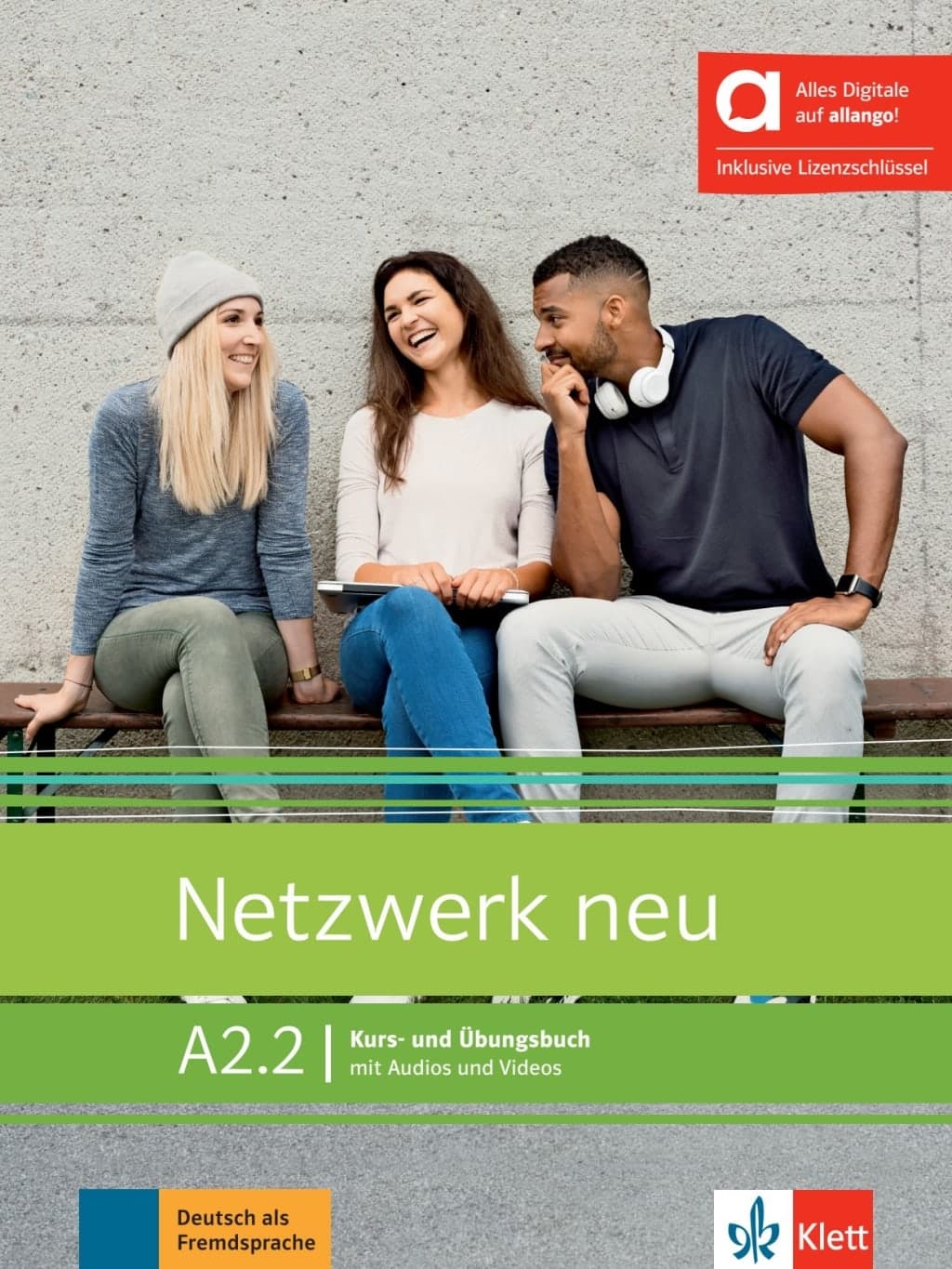 NETZWERK NEU A2.2 KURS+ÜB HYBRID WITH ALLANGO CODE
