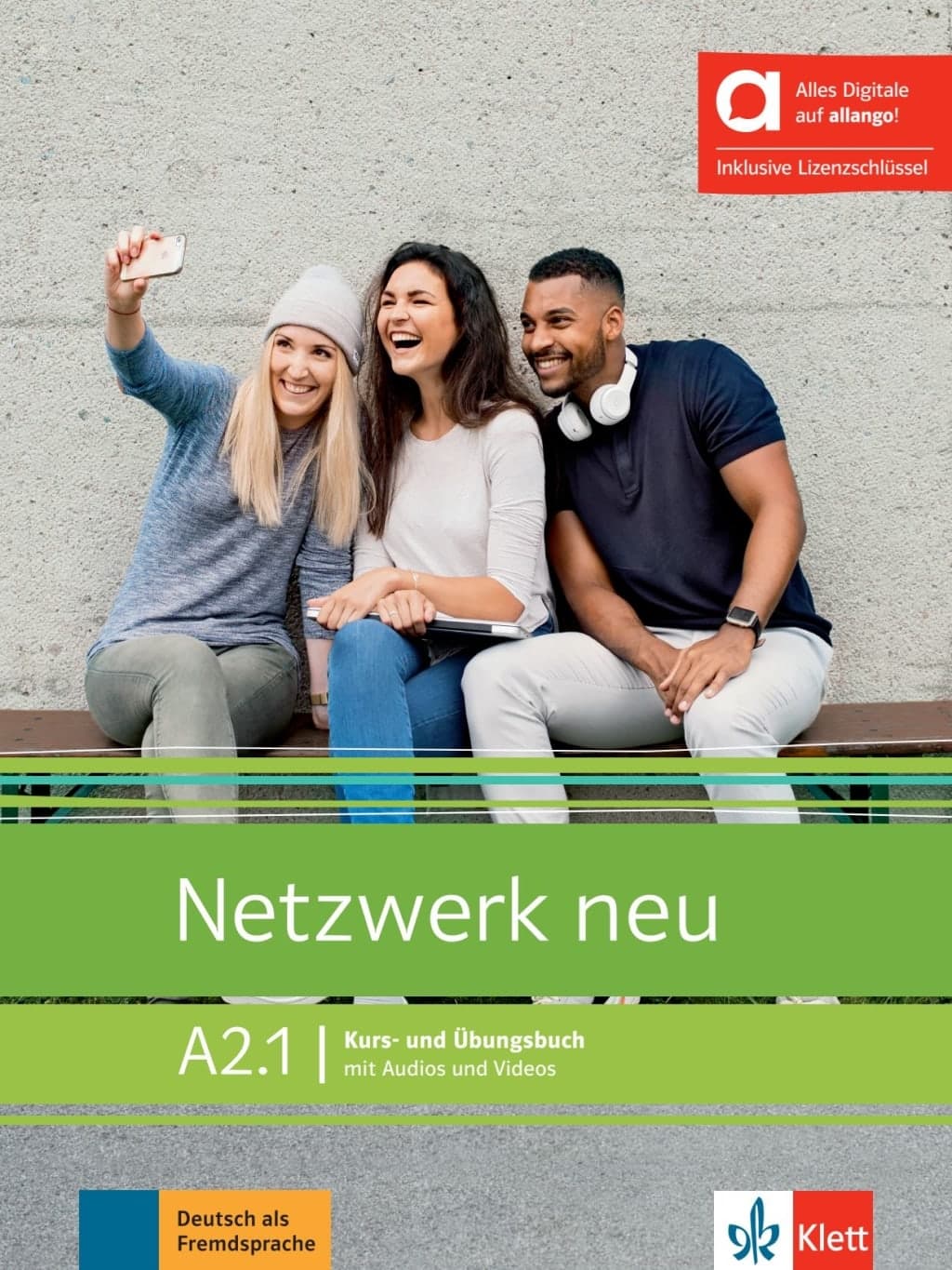 NETZWERK NEU A2.1 KURS+ÜB HYBRID WITH ALLANGO CODE