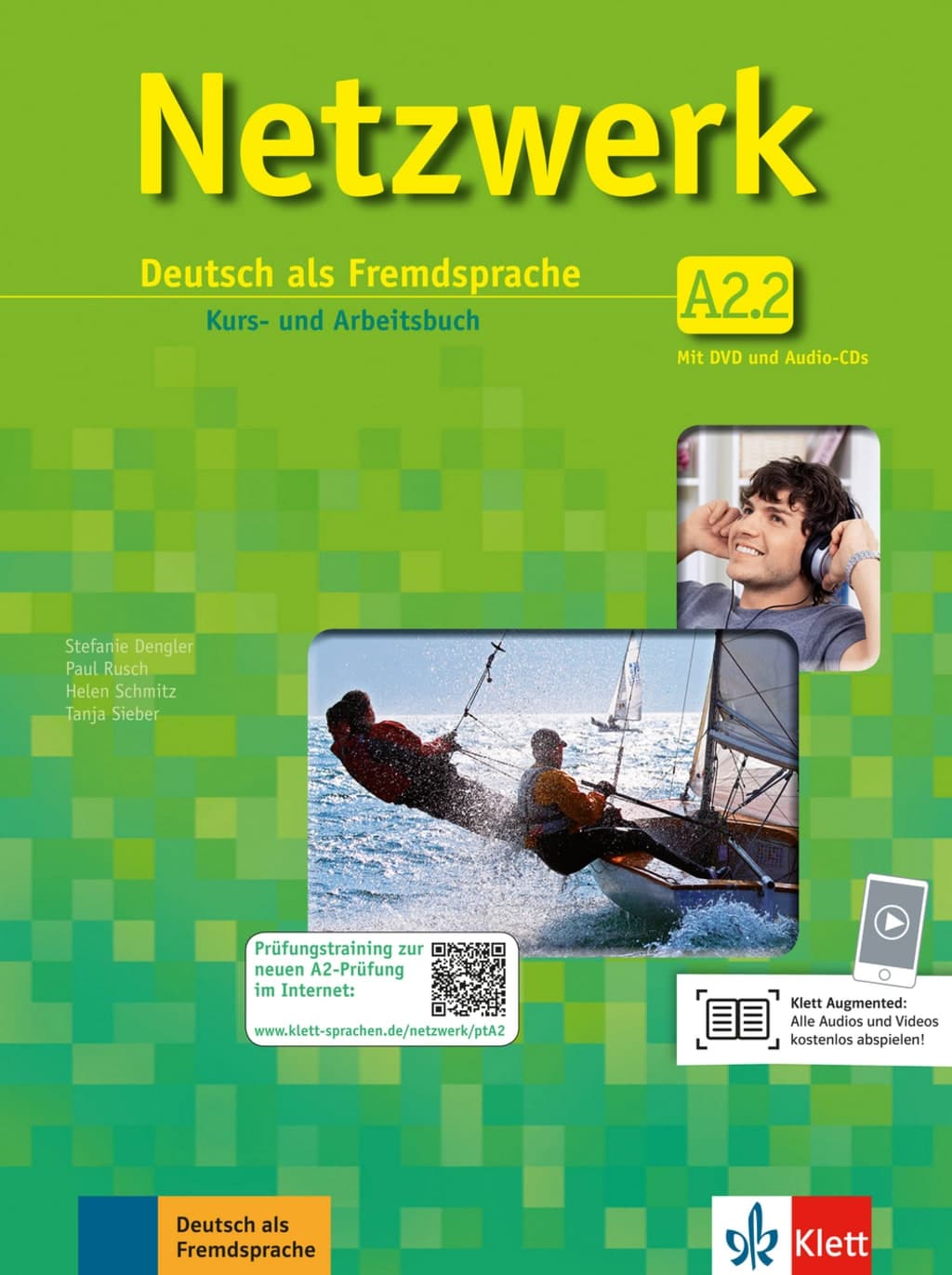 NETZWERK A2.2 KURSBUCH/ARBEITSBUCH TEIL CD+DVD