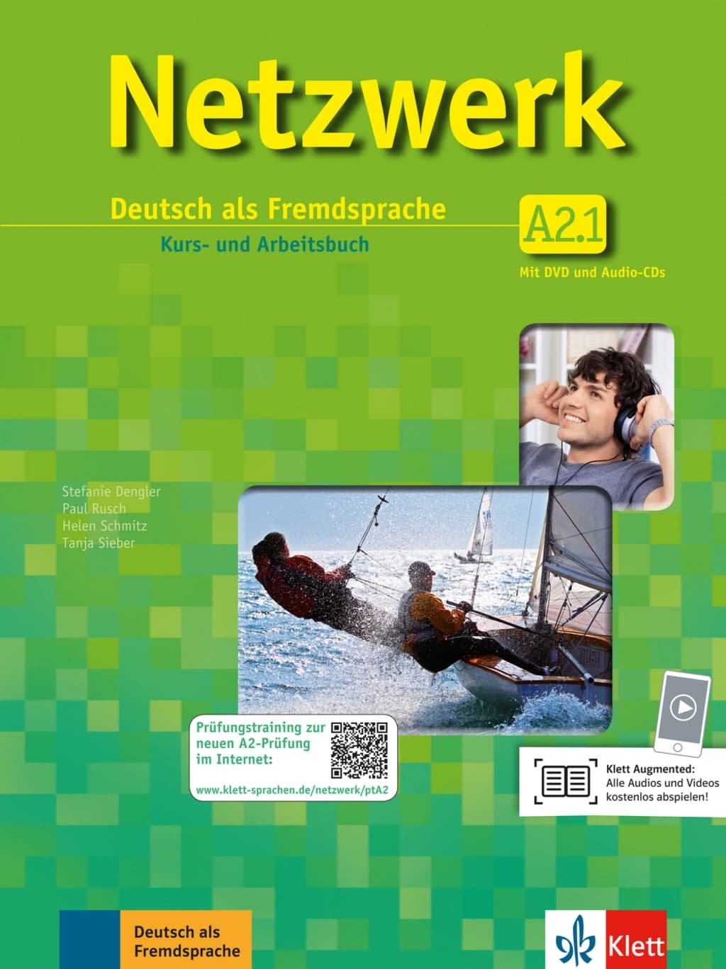 NETZWERK A2.1 KURSBUCH/ARBEITSBUCH TEIL CD+DVD