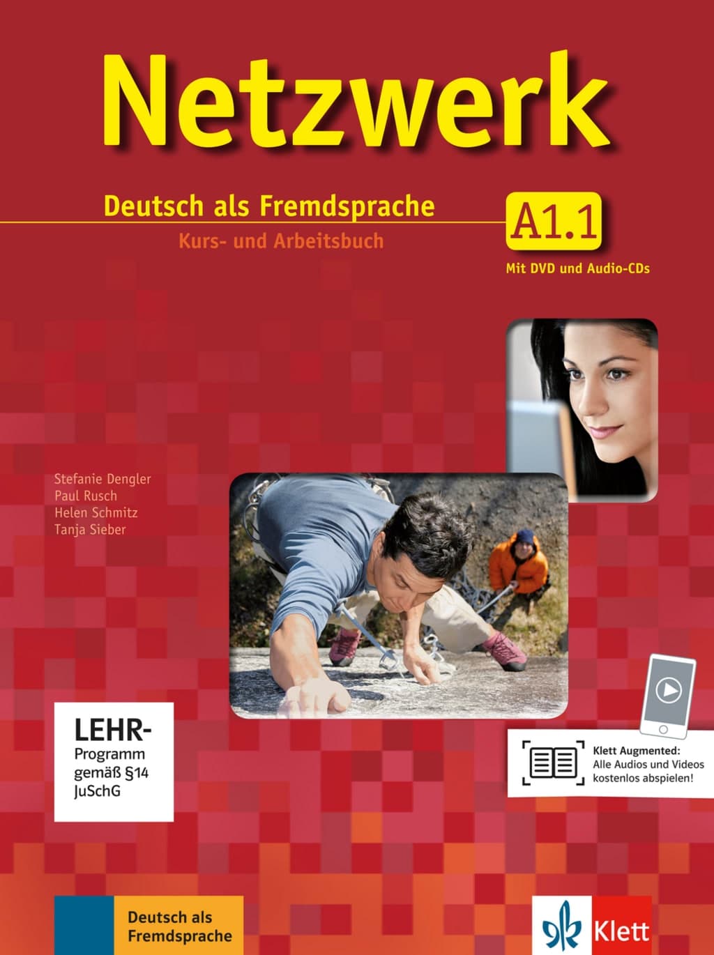 NETZWERK A1.1 KURSBUCH/ARBEITSBUCH TEILCD+DVD