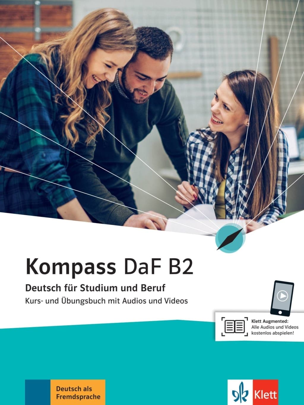 KOMPASS DAF B2 KURS UND ÜBUNGSBUCH MIT AUDIO VIDEO