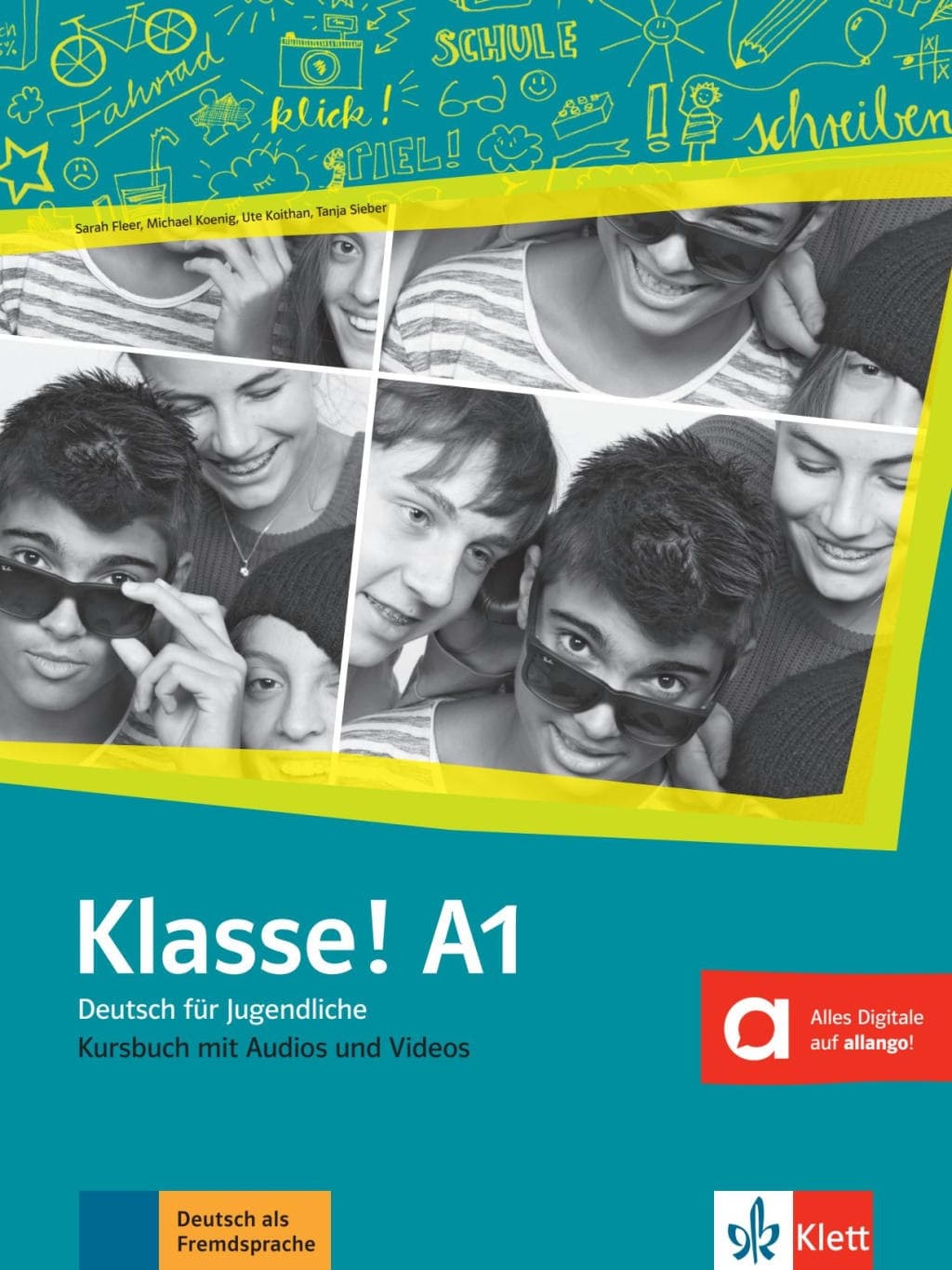 KLASSE A1 KURSBUCH MIT AUDIOS UND VIDEOS