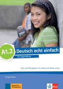 DEUTSCH ECHT EINFACH! A1.2 KB+UB AUDIOS+VIDEOS