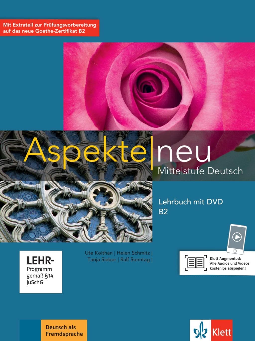 ASPEKTE NEU B2 LEHRBUCH + DVD