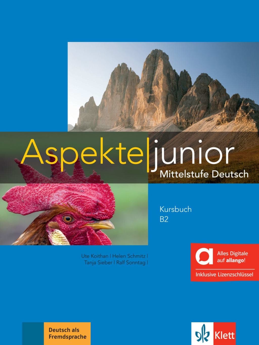 ASPEKTE JUNIOR B2 KURSBUCH HYBRID MIT ALLANGO CODE