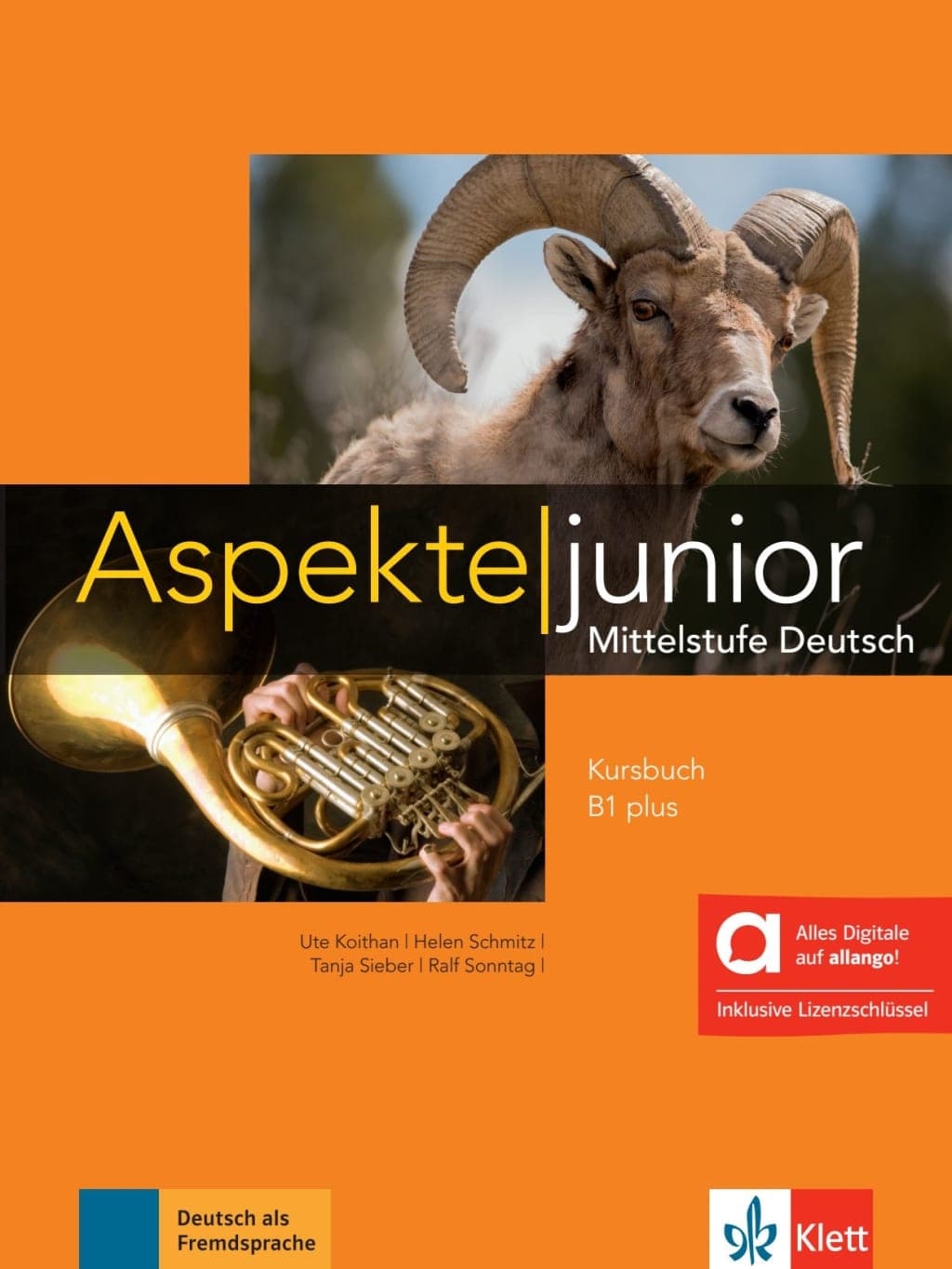ASPEKTE JUNIOR B1+ KURSBUCH HYBRID WITH ALLANGO
