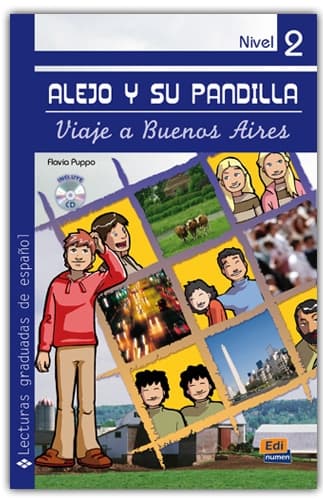 ALEJO Y SU PANDILLA 2. VIAJE  BUENOS AIRESLIBRO+CD