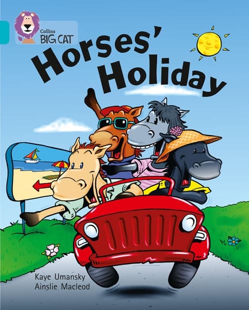 COLLINS BIG CAT HORSES HOLIDAY TURQOISE