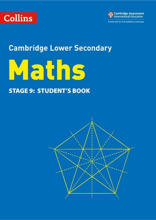 CAMBRIDGE LOWER SECONDARY MATHS 9 SB NEW