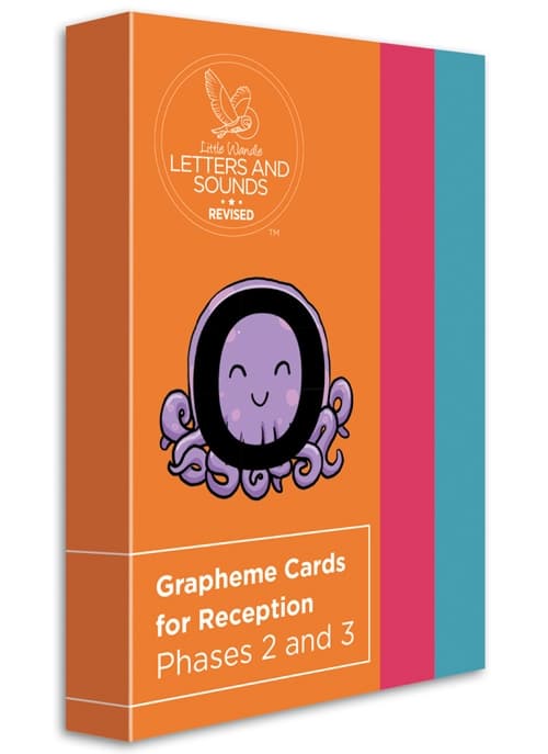 BIG CAT LITTLE WANDLE GRAPHEME CARDS FOR RECEPTION