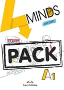 4 MINDS A1 WORKBOOK & GRAMMAR BOOK STUDENTS  APP