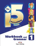 INCREDIBLE 5 TEAM 1 WORKBOOK & GRAMMAR WITH APP