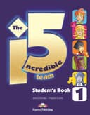 INCREDIBLE 5 TEAM 1 STUDENTS BOOK WITH IEBOOK CODE