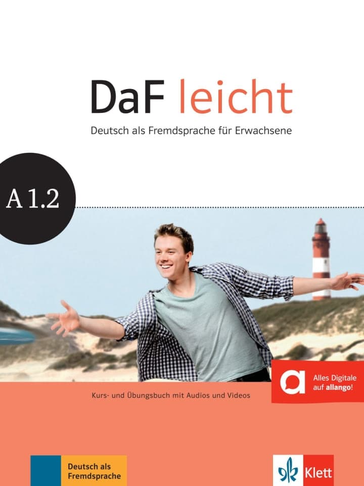 DaF LEICHT A1.2 KURS- UND UBUNGSBUCH