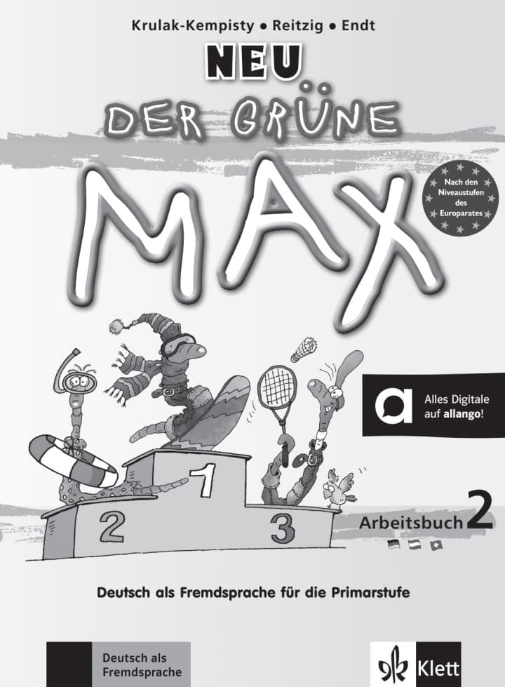 DER GRÜNE MAX - NEU 2 ARBEITSBUCH mIt AudIo CD-