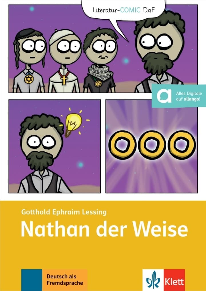 LITERATUR COMIC DaF-NATHAN DER  WEISE A2-B1