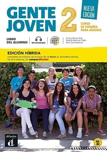 GENTE JOVEN NUEVO EDICION 2 HIBRIDA LIBRO DEL ALUM