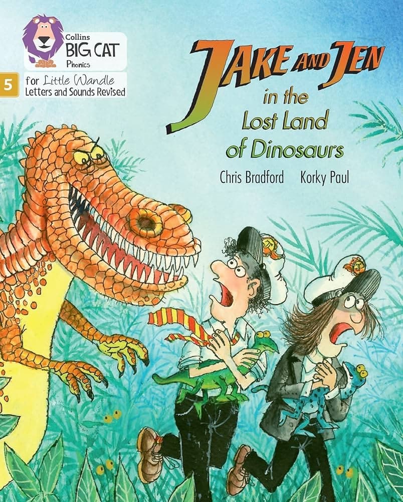 LITTLE WANDLE JAKE AND JEN IN THE LAST OF DINOSAUR