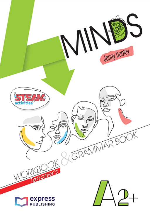 4 MINDS A2+ WORKBOOK & GRAMMAR BOOK TEACHERS