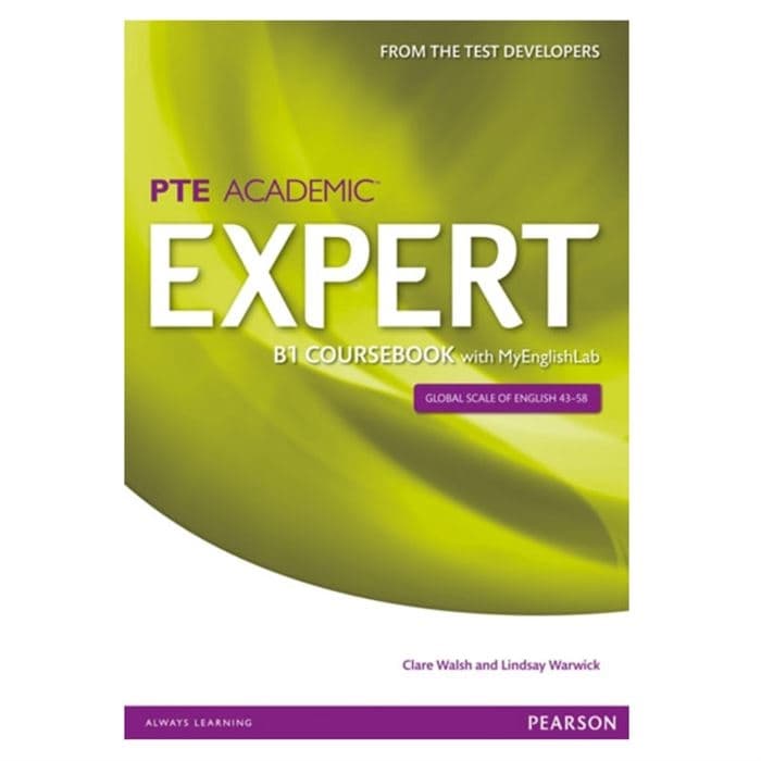 Expert PTE Academic B1 Coursebook w/MyEnglishLab