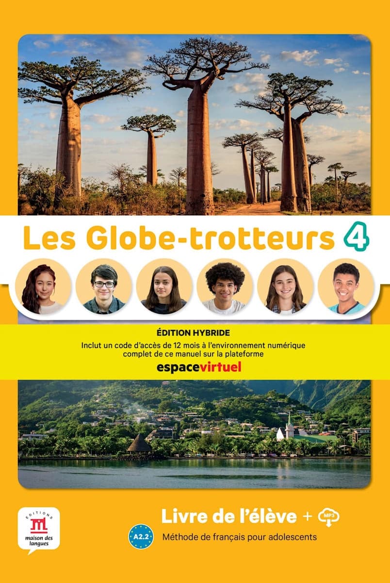 LES GLOBE-TROTTEURS 4 LIVRE DE LELEVE HYBRIDE