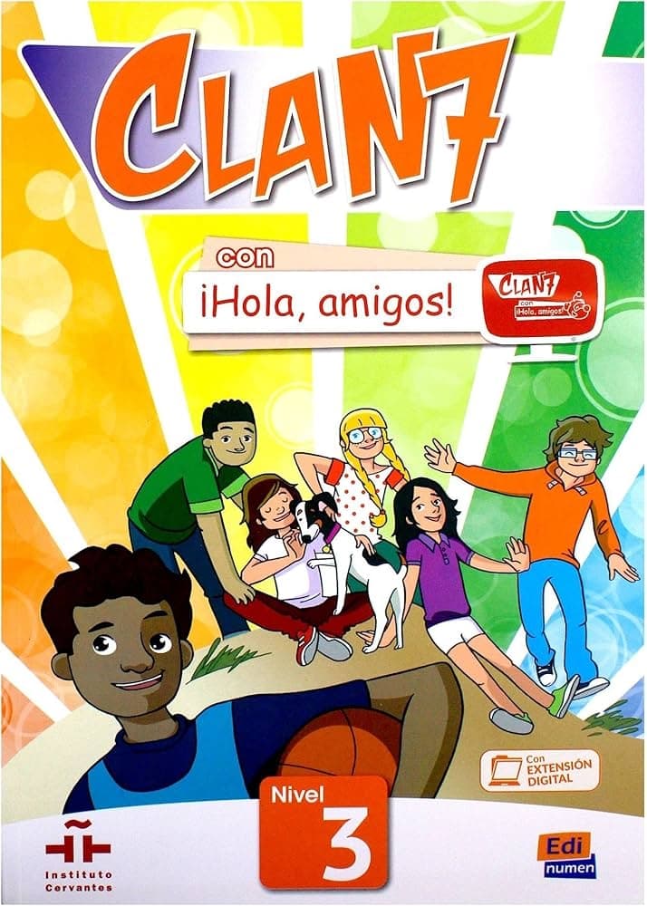 EDI-CLAN 7 HOLA AMIGOS NIVEL 3 MOCHILA PROF