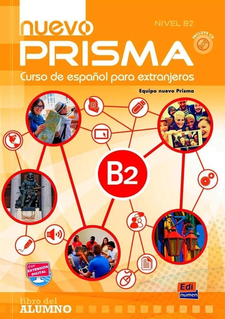EDI-NUEVO PRISMA B2 LIBRO DEL ALUMNO+CD