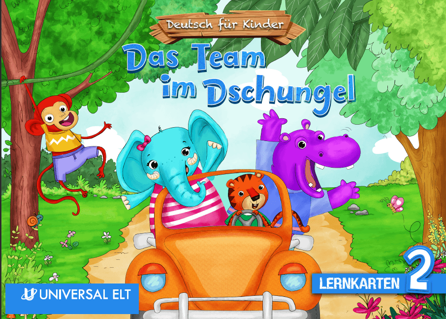 FLASHCARDS-Das Team im Dcshungel 2