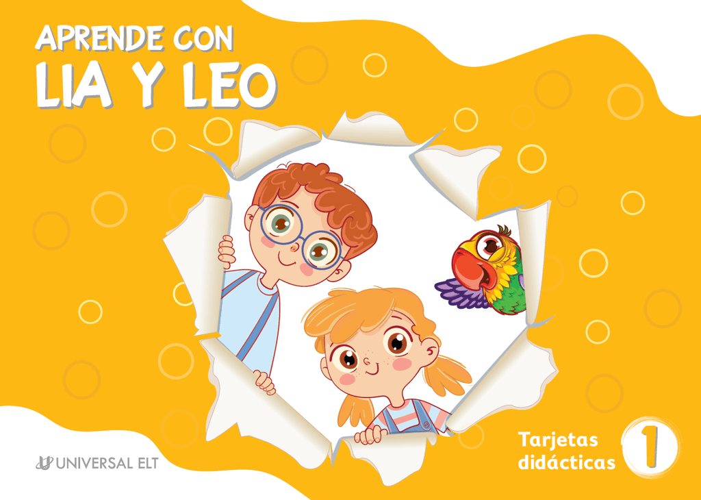 APRENDE CON LIA Y LEO 1 FLASHCARD