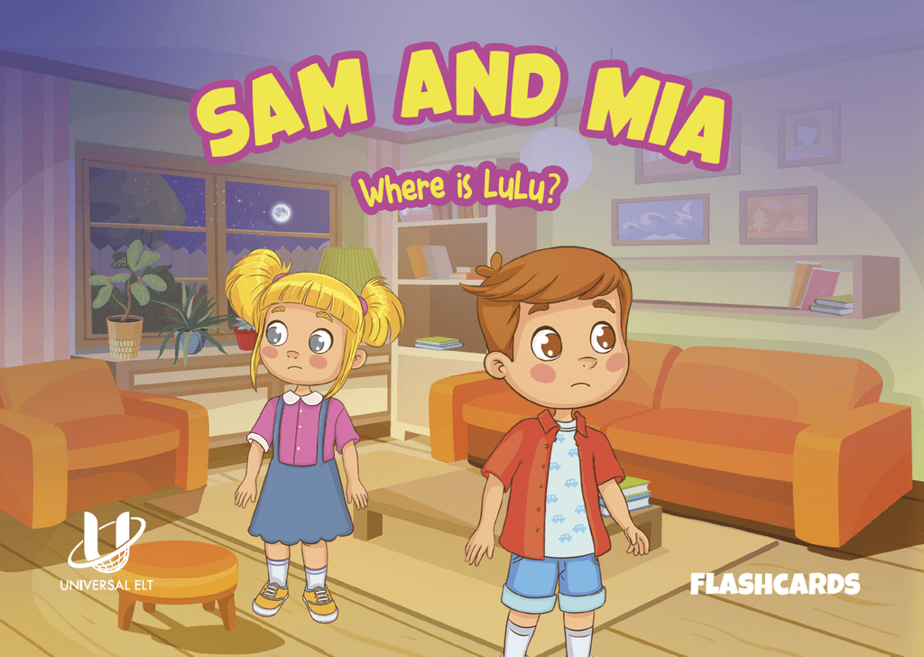 FLASHCARDS SAM AND MIA -WHERE IS LULU