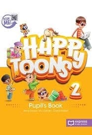 HAPPY TOONS 2 PUPILS BOOK WITH APP