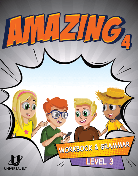 AMAZING 4 WORBOOK & GRAMMAR LEVEL 3