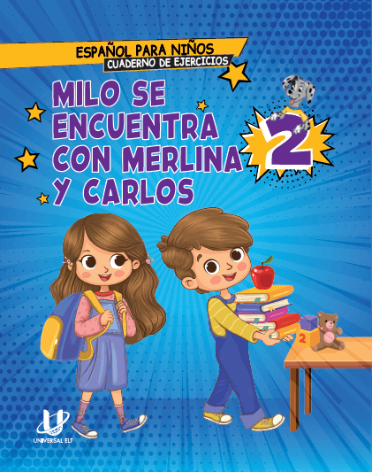 MILO SE ENCUENTRA CON MERLINA Y CARLOS 2 CUADERNO