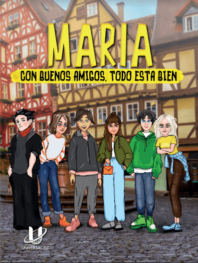 MARIA CON BUENOS AMIGOS TODO ESTA BIEN