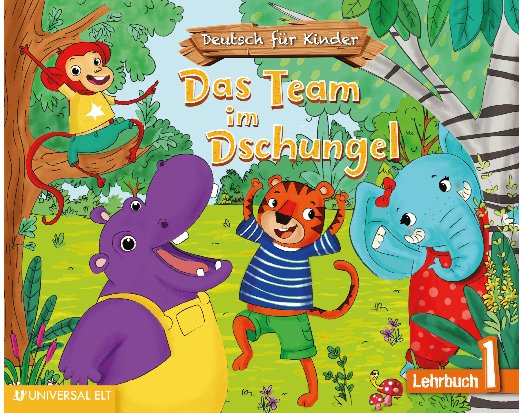 DAS TEAM IM DSCHUNGEL 1 LEHRBUCH