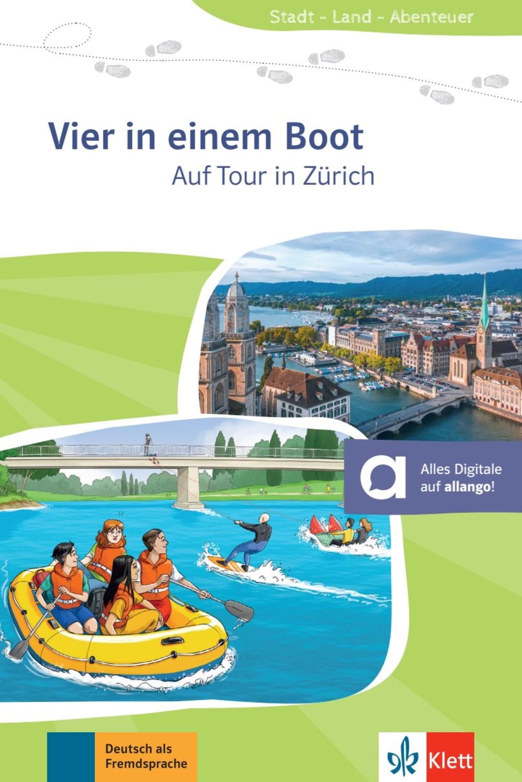 SLA-VIER IN EINEM BOOT-AUF TOUR IN ZURICH BUCH