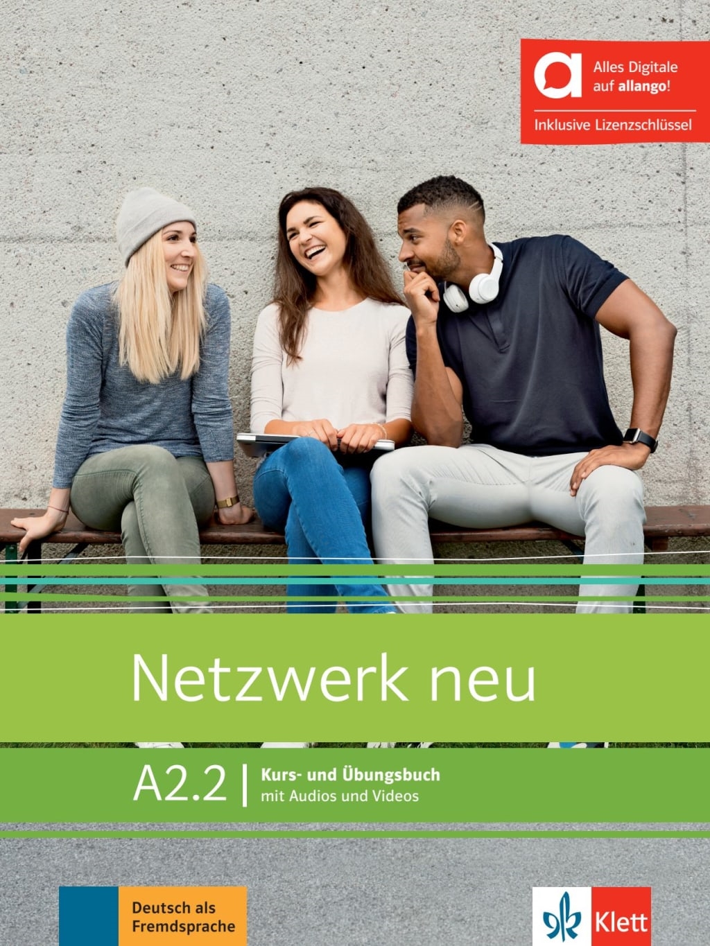 NETZWERK NEU A2.2 KURS+ÜB HYBRID WITH ALLANGO CODE