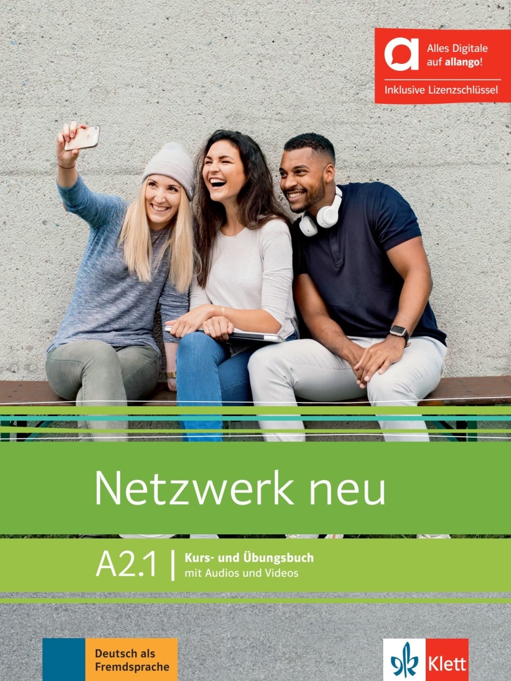 NETZWERK NEU A2.1 KURS+ÜB HYBRID WITH ALLANGO CODE