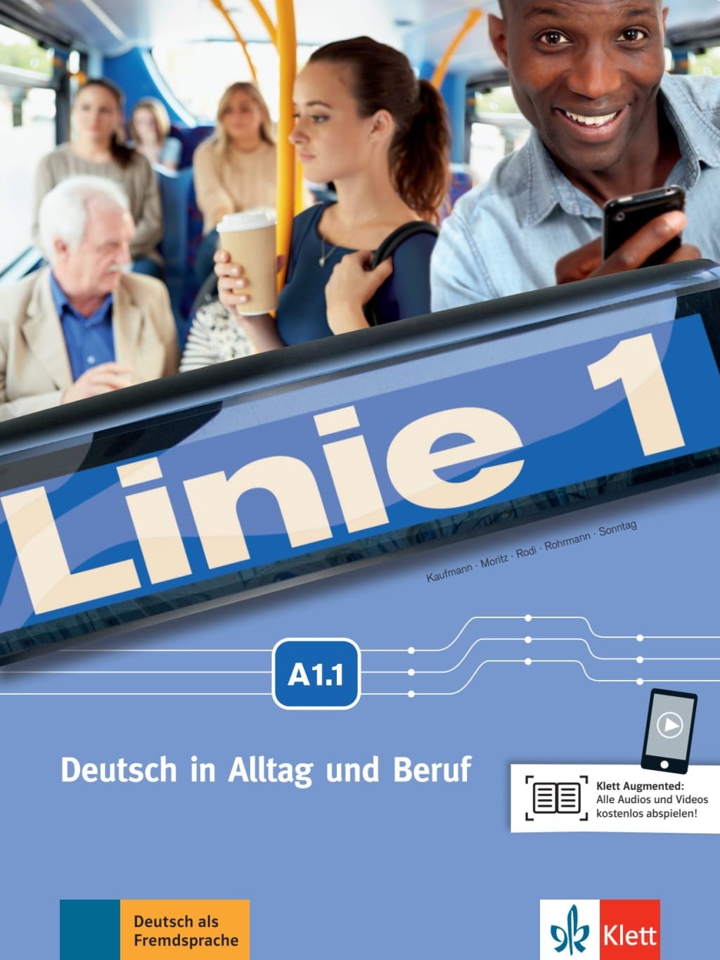LINIE 1, A1.1 KURS-/ÜBUNGSBUCH MIT MP3