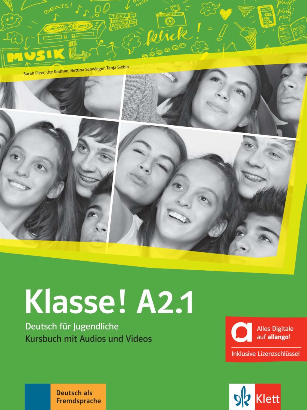 KLASSE A2.1 KURSBUCH HYBRID WITH ALLANGO CODE