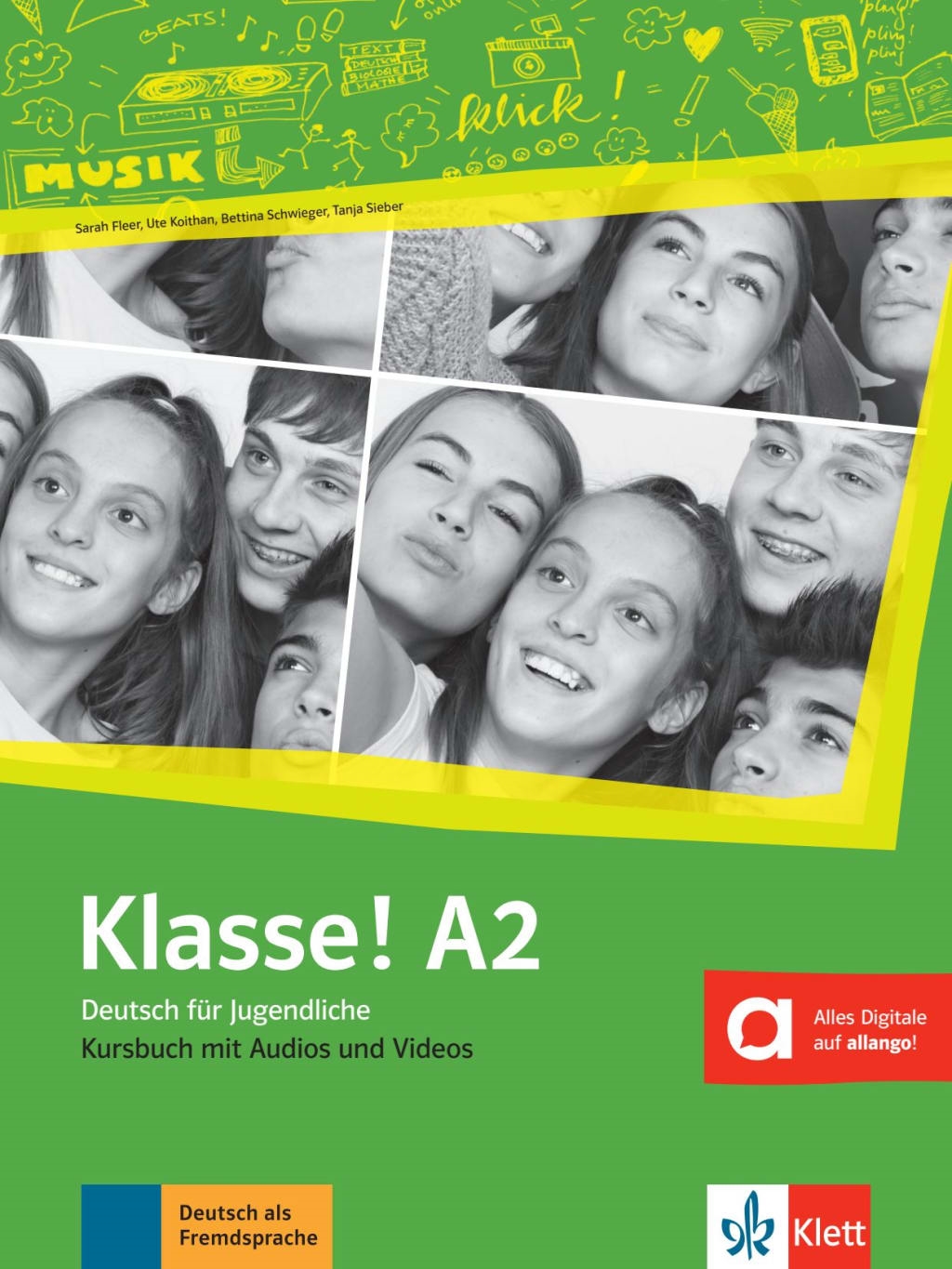 KLASSE A2 KURSBUCH MIT AUDIOS UND VIDEOS