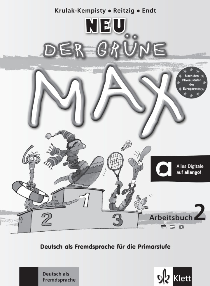 DER GRÜNE MAX - NEU 2 ARBEITSBUCH mIt AudIo CD-