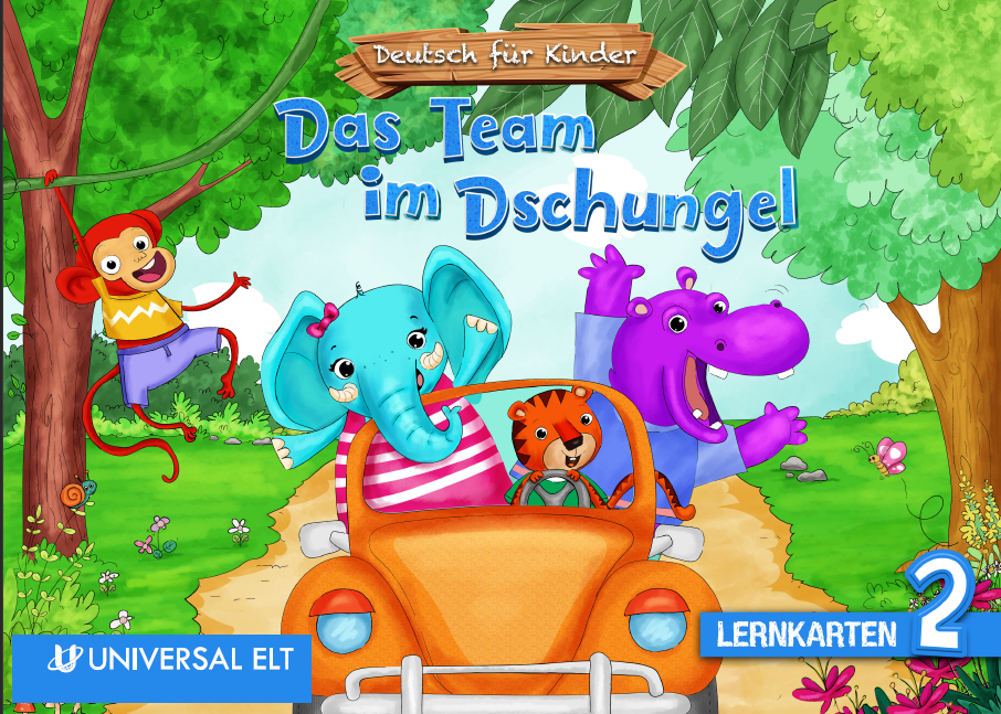 FLASHCARDS-Das Team im Dcshungel 2